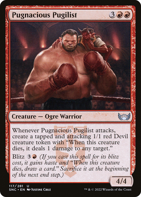 Pugnacious Pugilist - Foil
