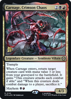 Carnage, Crimson Chaos (0125) (Prerelease) - Foil pspm