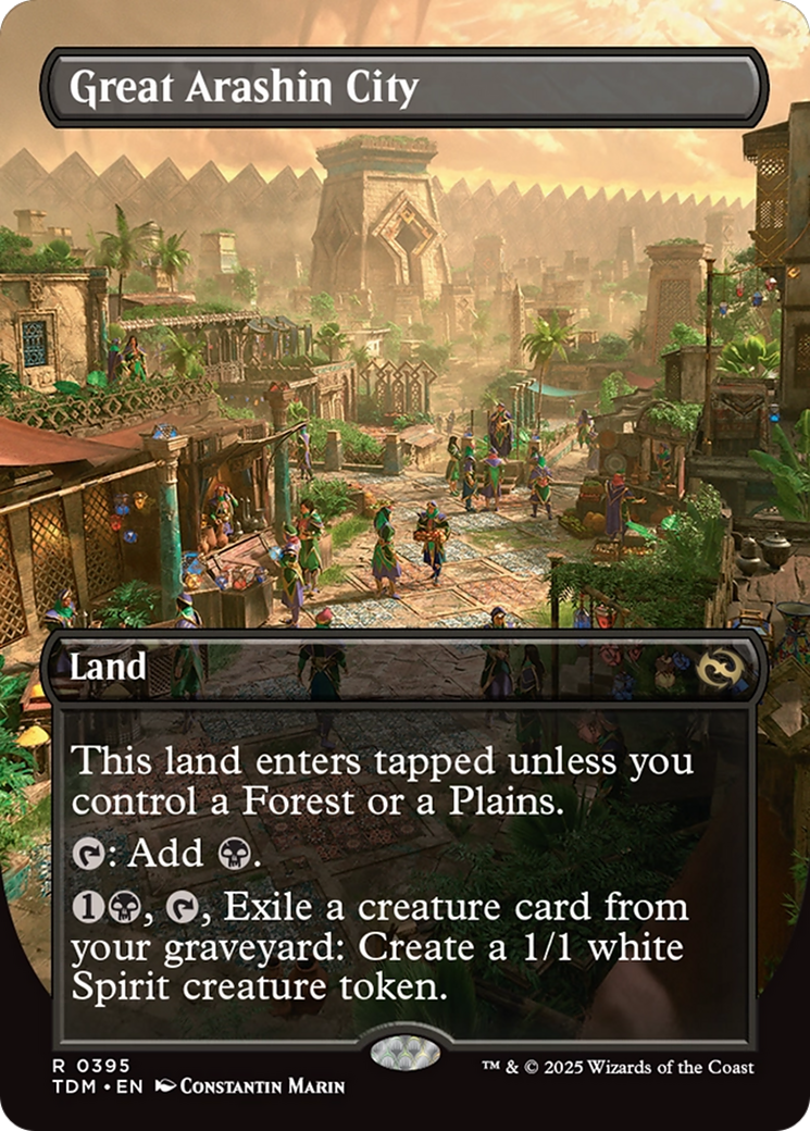 Great Arashin City (0395) (Borderless) - Foil
