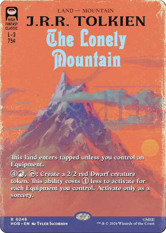 The Lonely Mountain (0248) (Borderless) (Book Cover) (HOB)