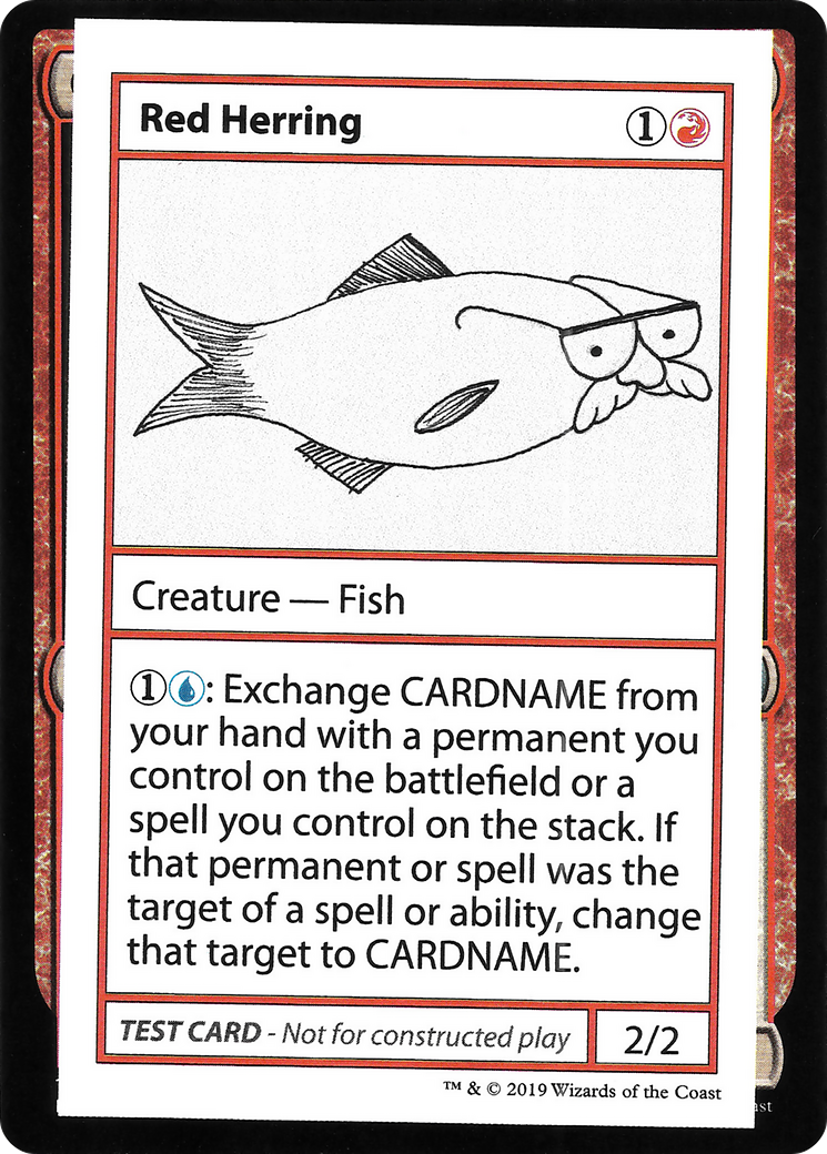 Red Herring (No PW Symbol)