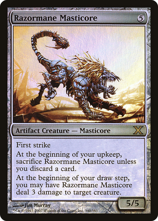 Razormane Masticore - Foil