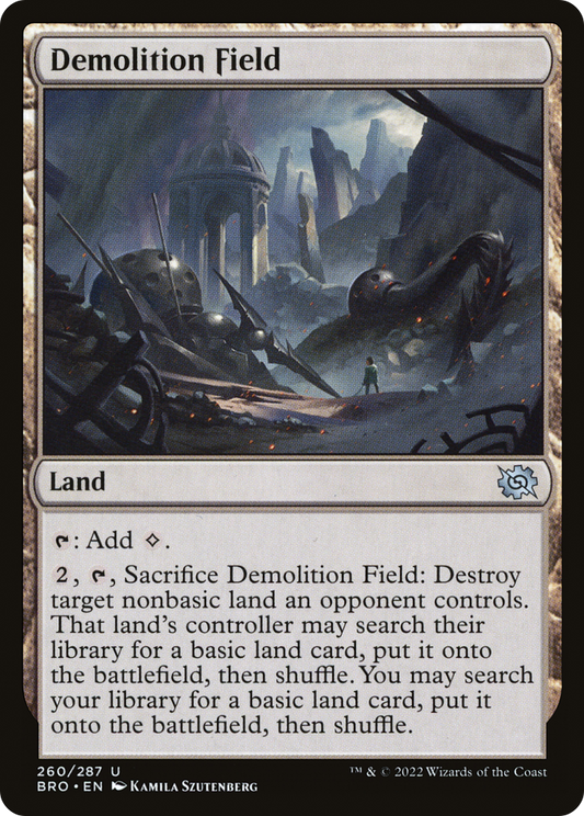 Demolition Field - Foil