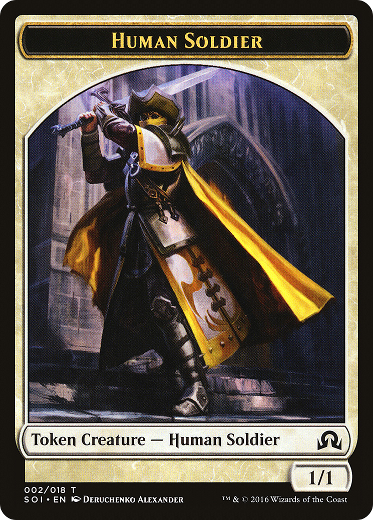 Human Soldier Token (002)