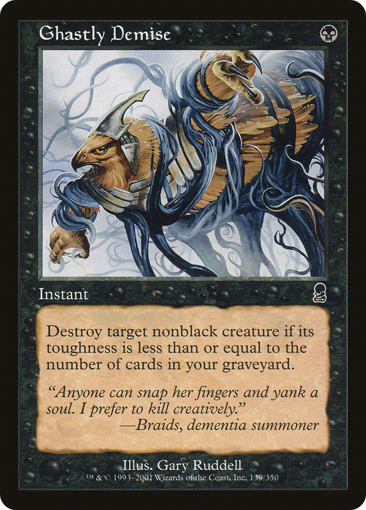 Ghastly Demise - Foil
