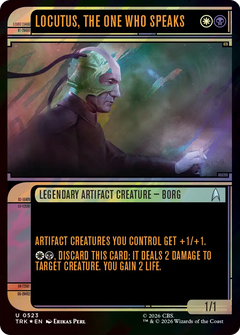 Locutus, the One Who Speaks (0523) (Showcase) (TRK) - Surge Foil