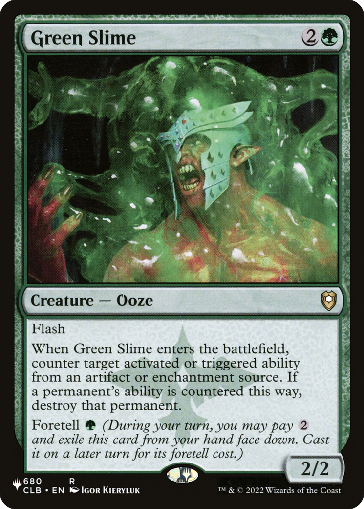 Green Slime (CLB-680) (PLST)