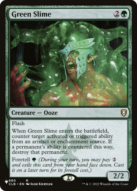 Green Slime (CLB-680) (PLST)