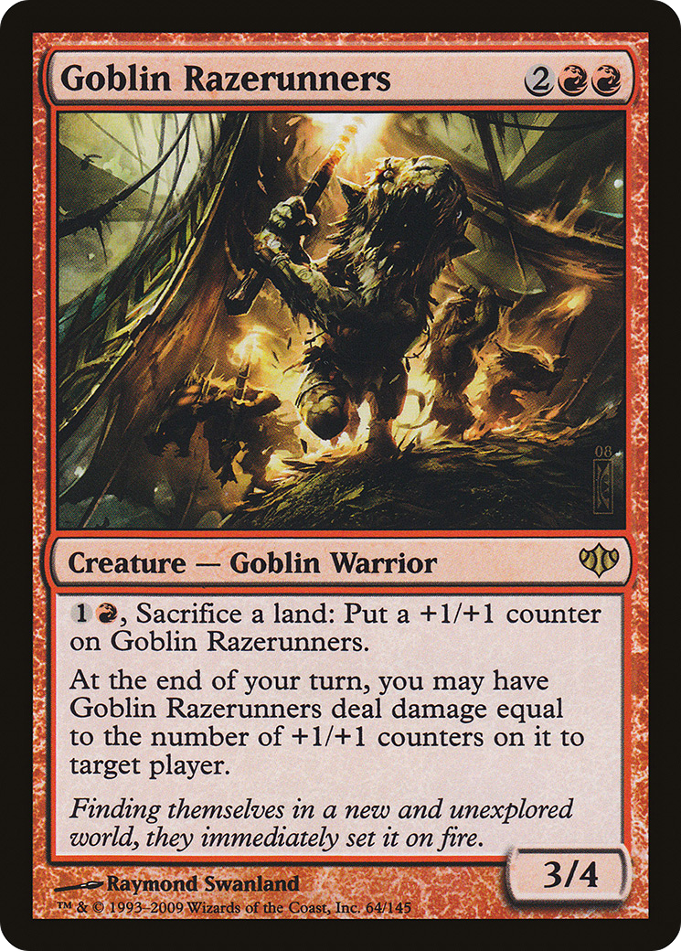 Goblin Razerunners - Foil