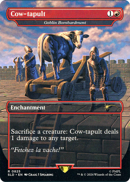 Cow-tapult [Goblin Bombardment] (0825) (Borderless)