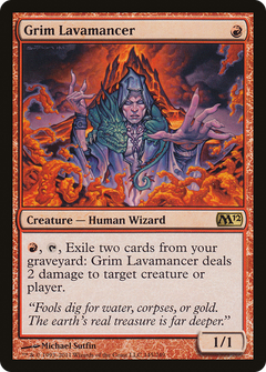 Grim Lavamancer - Foil