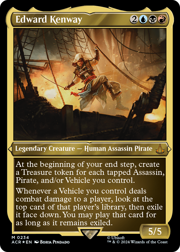 Edward Kenway (0234) - Foil Etched