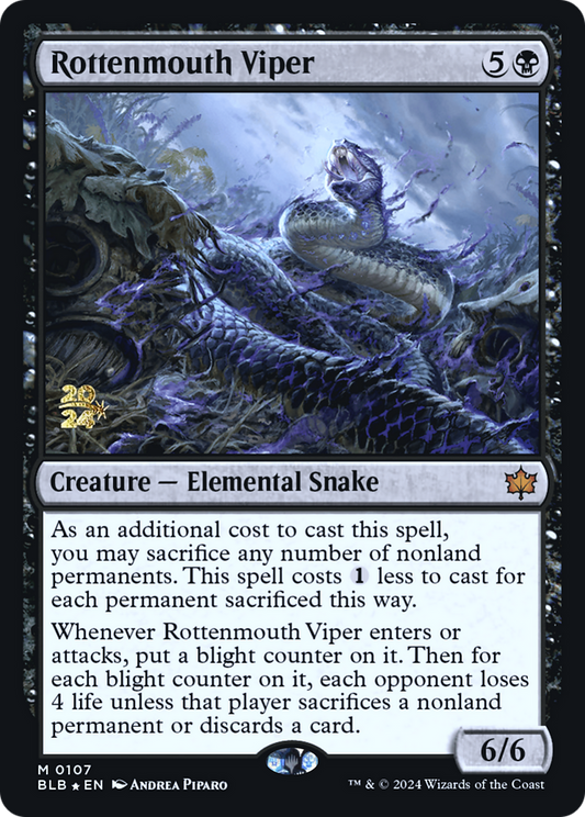 Rottenmouth Viper (0107) (Prerelease) - Foil