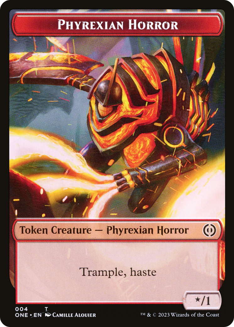 Phyrexian Horror Token (004)