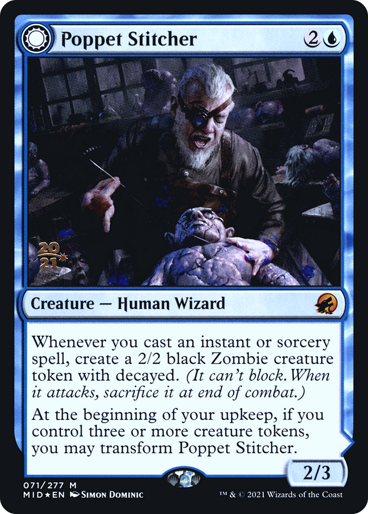 Poppet Stitcher // Poppet Factory (071) (Prerelease) (PMID) - Foil