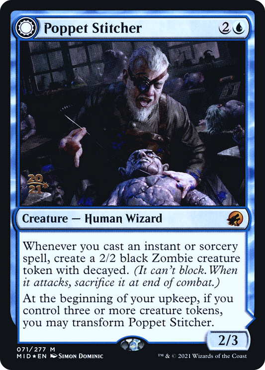 Poppet Stitcher // Poppet Factory (071) (Prerelease) (PMID) - Foil