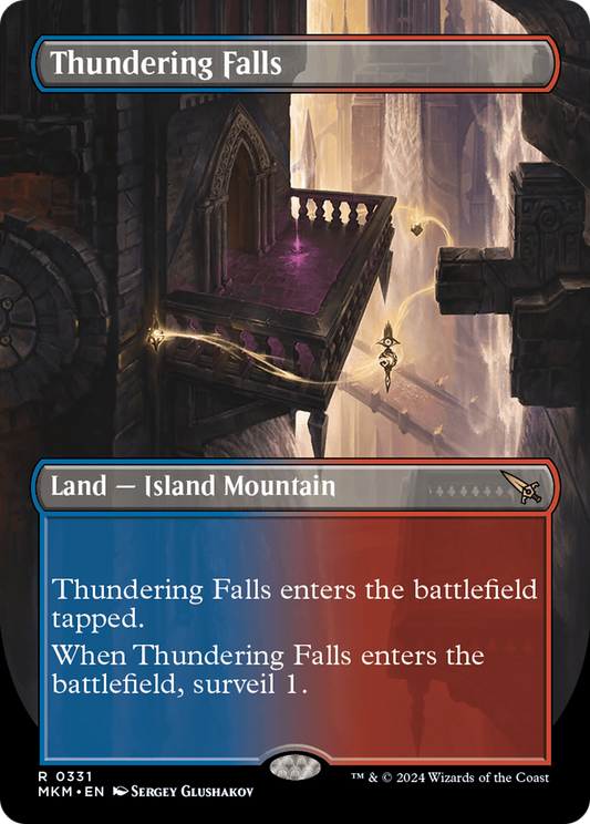 Thundering Falls (0331) (Borderless)