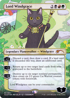 Lord Windgrace (1184) (Borderless) - Foil