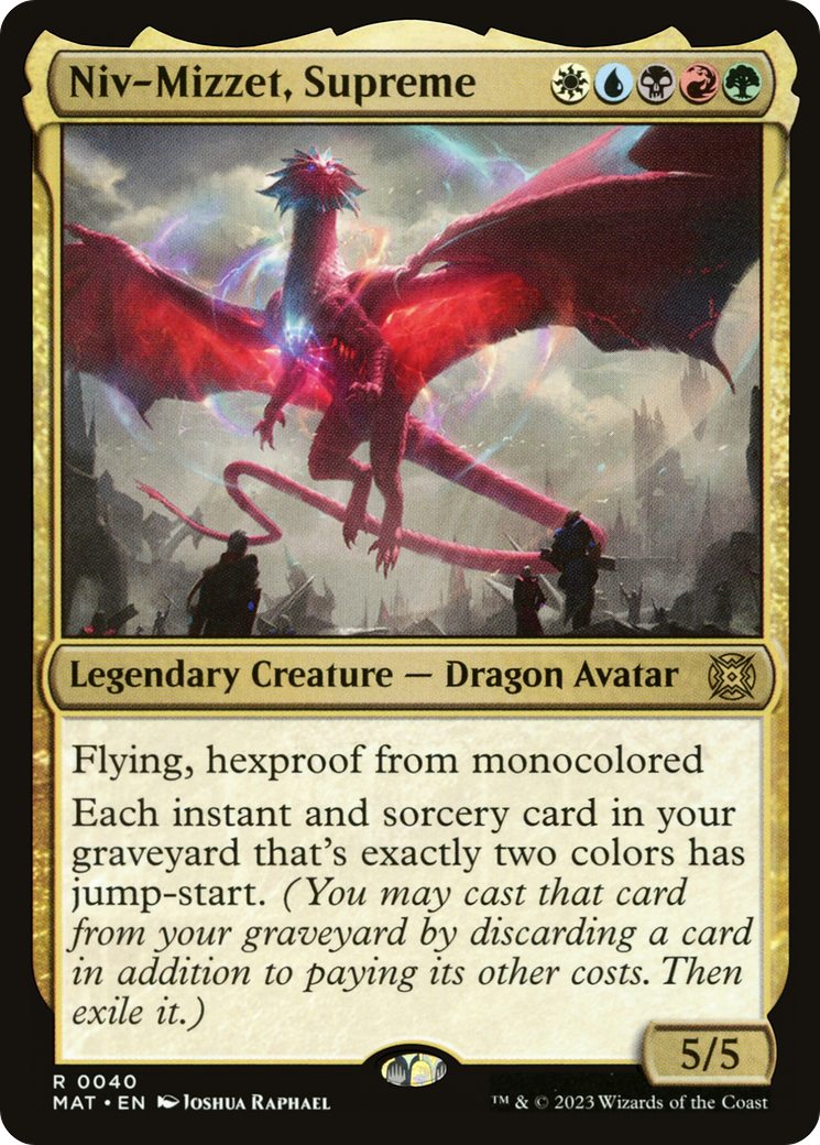 Niv-Mizzet, Supreme - Foil