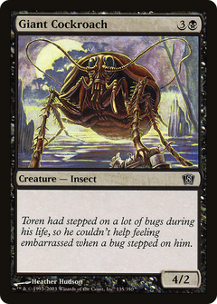 Giant Cockroach - Foil