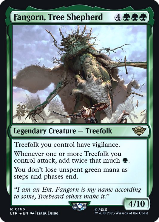 Fangorn, Tree Shepherd (0166) (Prerelease) - Foil