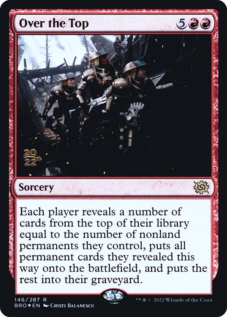 Over the Top (146) (Prerelease) - Foil