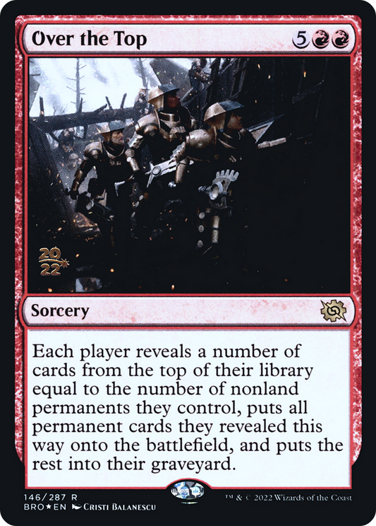 Over the Top (146) (Prerelease) - Foil