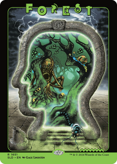 Forest (1651) (Showcase) - Rainbow Foil