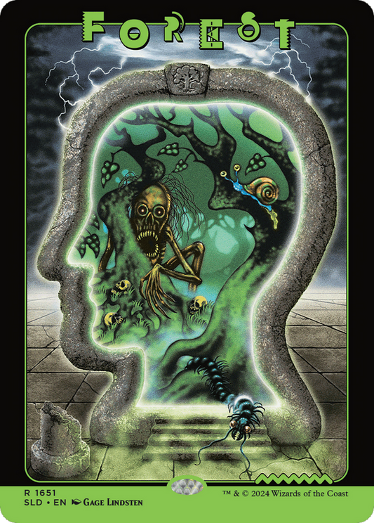 Forest (1651) (Showcase) - Rainbow Foil