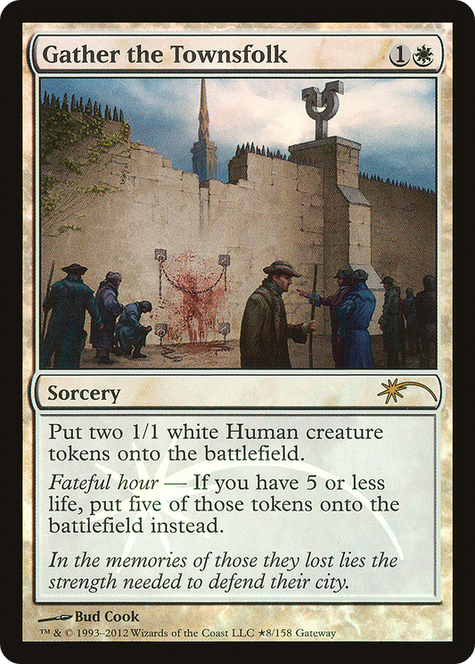 Gather the Townsfolk (008) (Gateway) - Foil