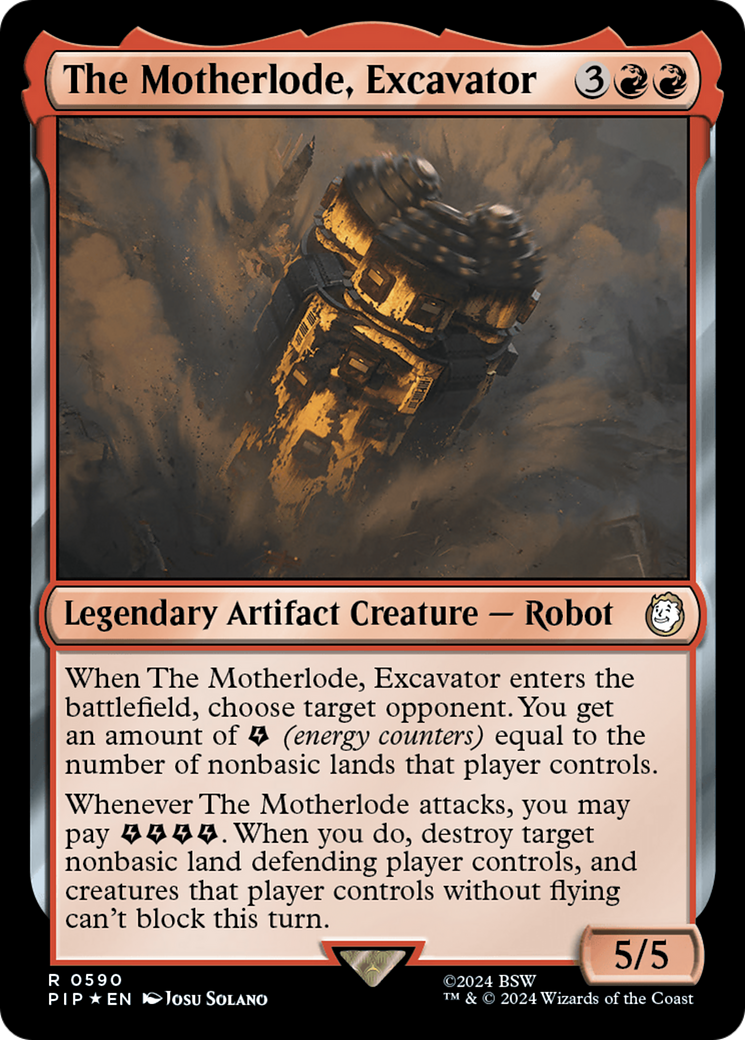 The Motherlode, Excavator (0590) - Surge Foil