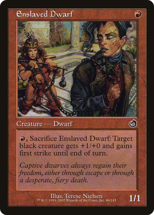 Enslaved Dwarf - Foil
