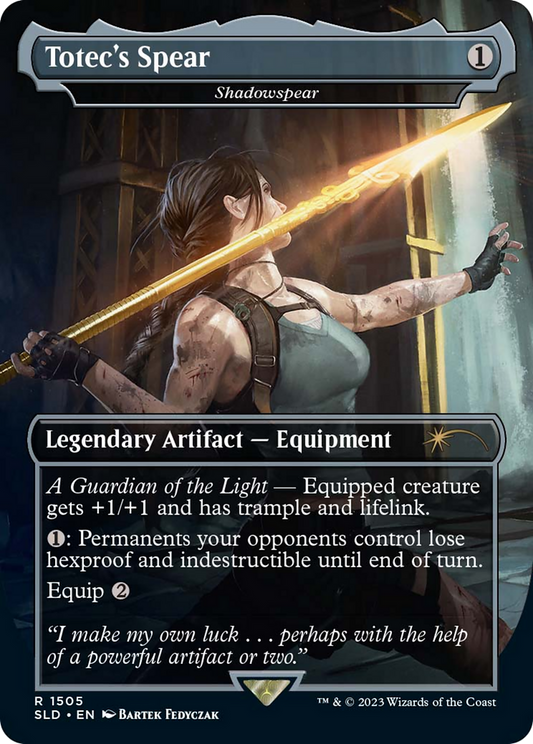 Totec's Spear [Shadowspear] (1505) (Borderless)