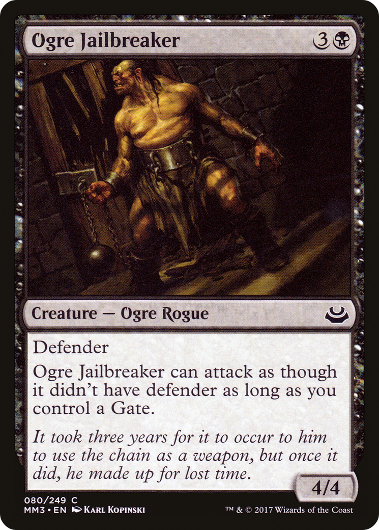 Ogre Jailbreaker - Foil