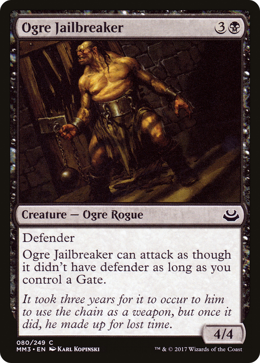 Ogre Jailbreaker - Foil