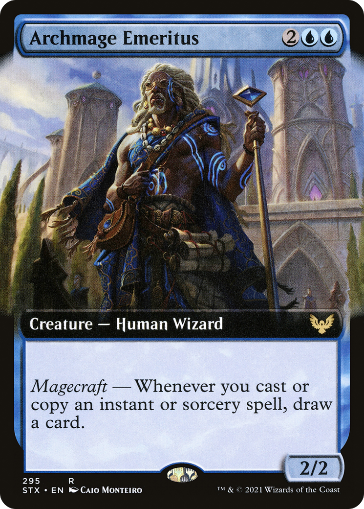 Archmage Emeritus (295) (Extended Art) - Foil