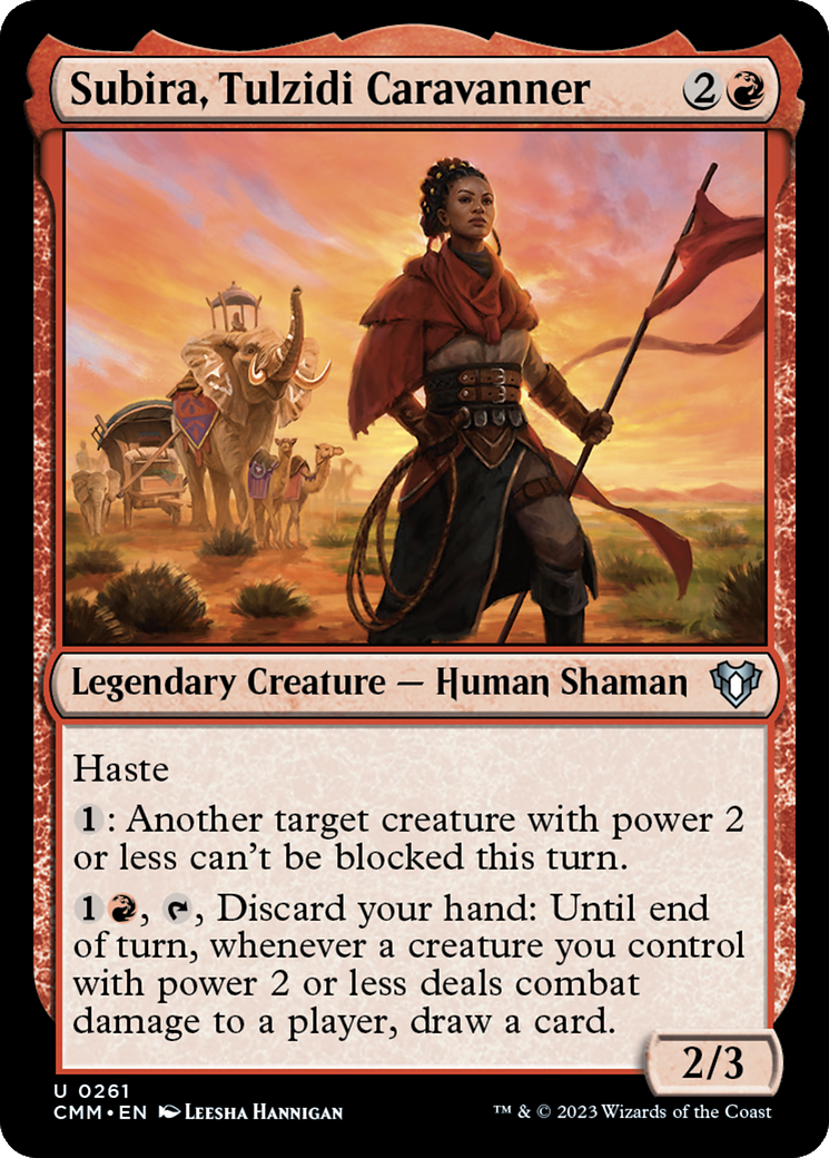 Subira, Tulzidi Caravanner