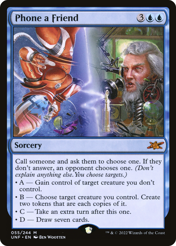 Phone a Friend - Foil