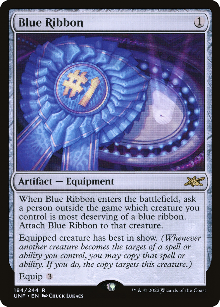 Blue Ribbon - Foil