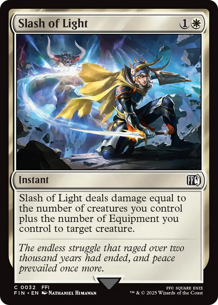 Slash of Light - Foil