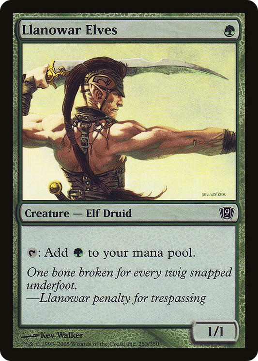 Llanowar Elves - Foil