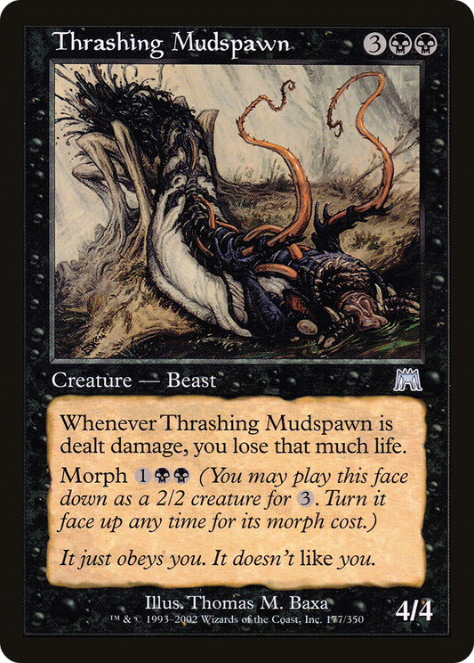 Thrashing Mudspawn - Foil
