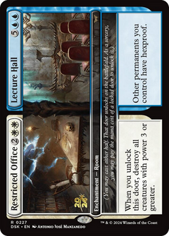 Restricted Office // Lecture Hall (0227) (Prerelease) - Foil