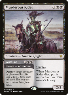 Murderous Rider // Swift End (097) (Promo Pack)