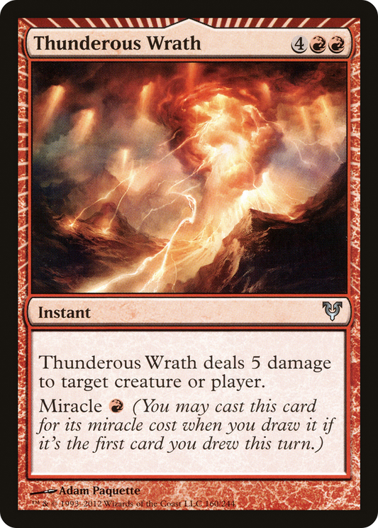 Thunderous Wrath - Foil