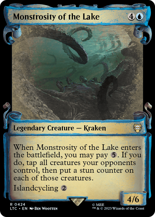 Monstrosity of the Lake (0424) (Showcase) - Silver Foil