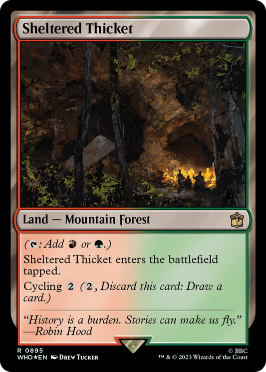 Sheltered Thicket (0895) - Surge Foil