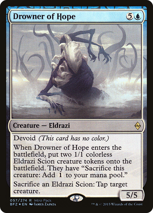 Drowner of Hope (057) (Intro Pack) - Foil
