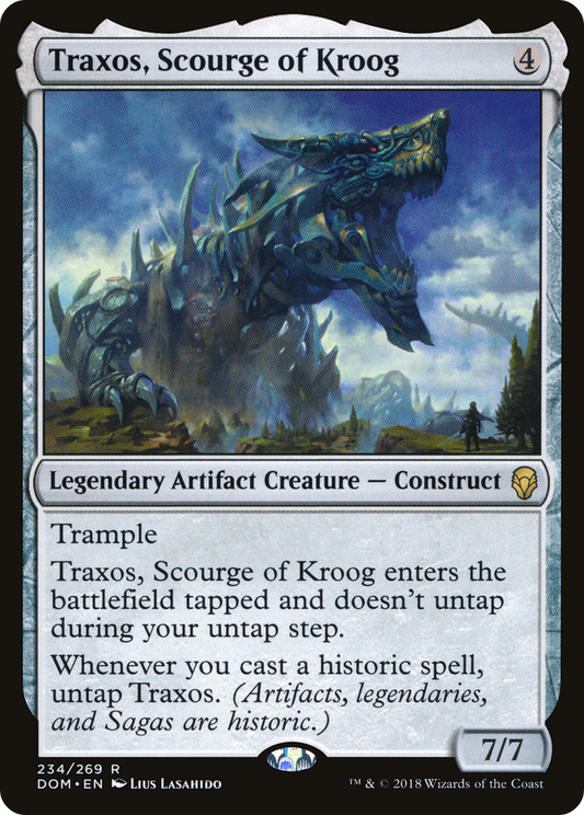 Traxos, Scourge of Kroog - Foil