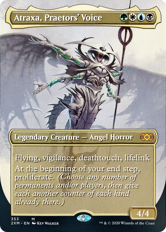Atraxa, Praetors' Voice (353) (Borderless)